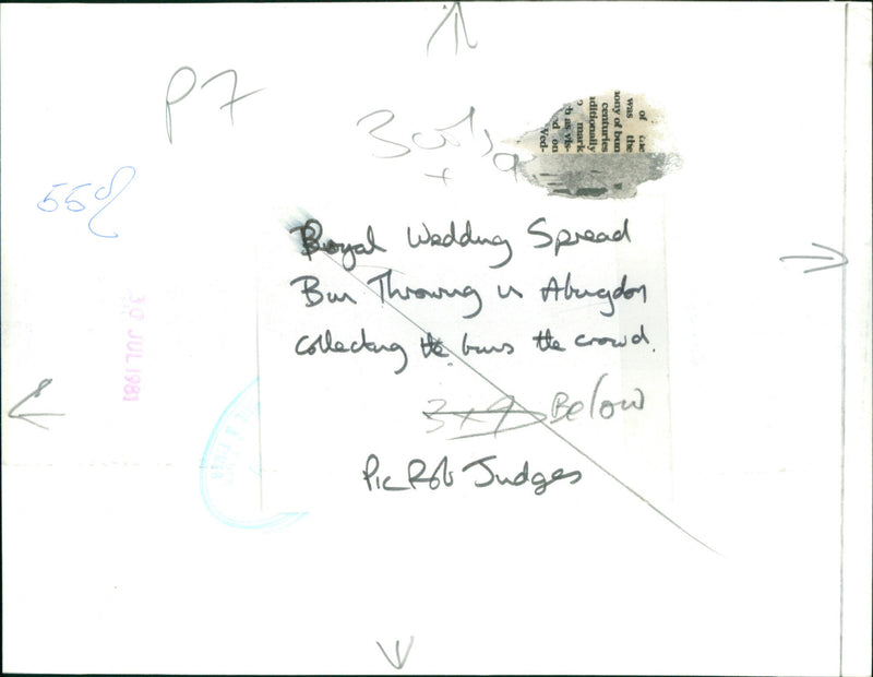 Rob Judges - Vintage Photograph