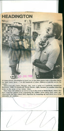 Claire Thomas, Nicola Davies - Vintage Photograph