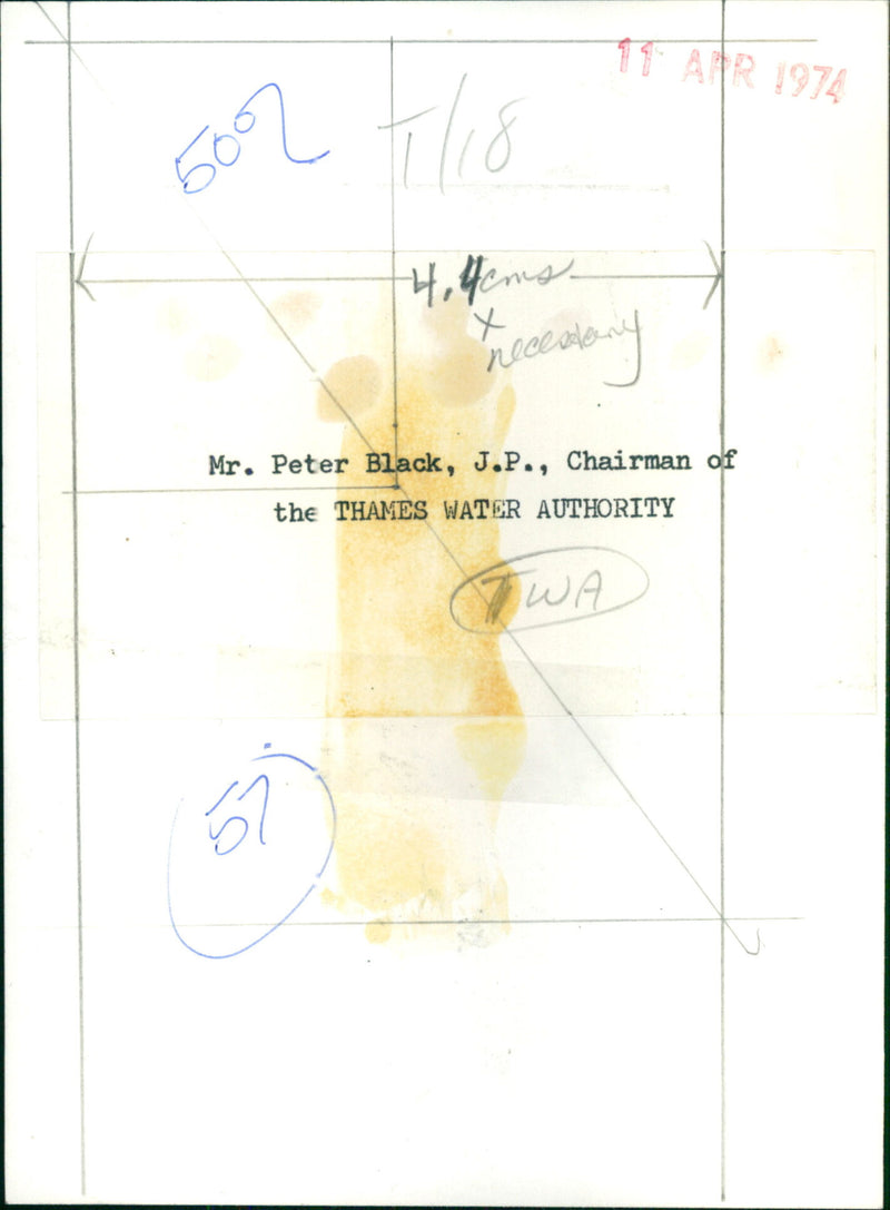 Mr. Peter Black - Vintage Photograph