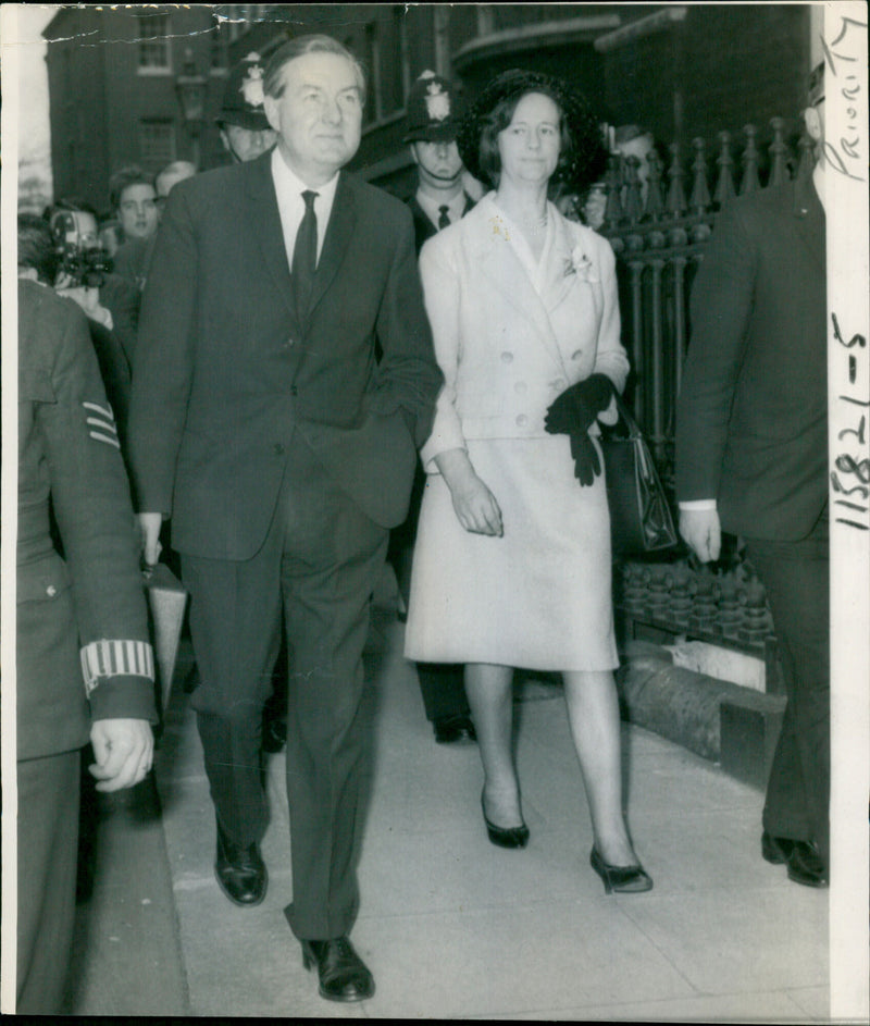 Mr Callaghan with his wife - Vintage Photograph