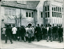 Home secretary visit to Nuffield college - Vintage Photograph