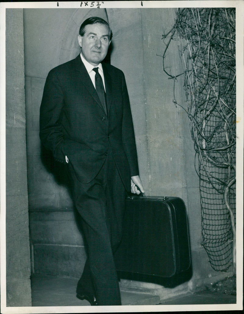 Mr. Gerald Smith, James Callaghan, Mr Harold Wilson - Vintage Photograph