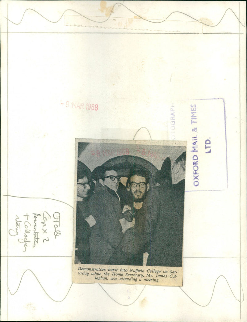 Mr. James Callaghan - Vintage Photograph