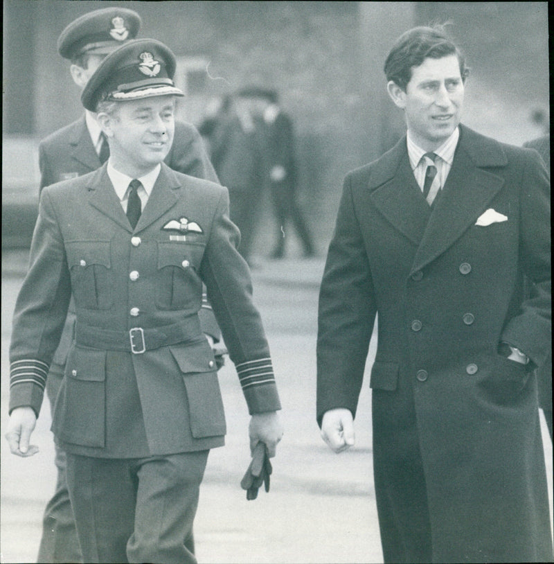 Prince Charles & W. Croydon - Vintage Photograph