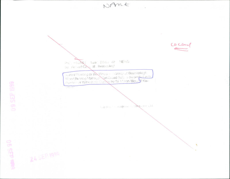 Ken Broad - Vintage Photograph