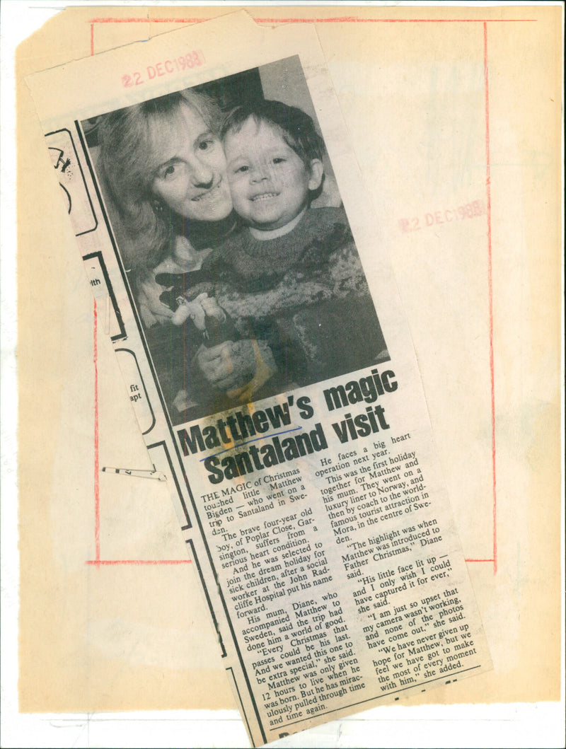 Matthew Bigden - Vintage Photograph