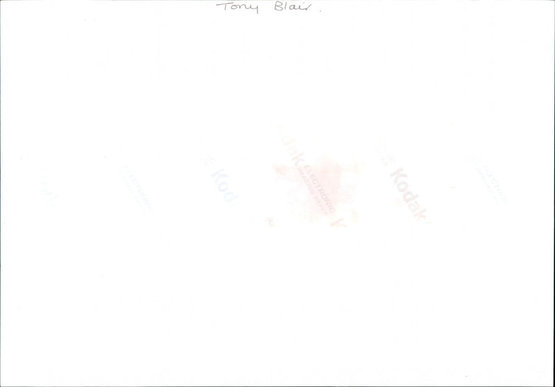 Tony Blair - Vintage Photograph