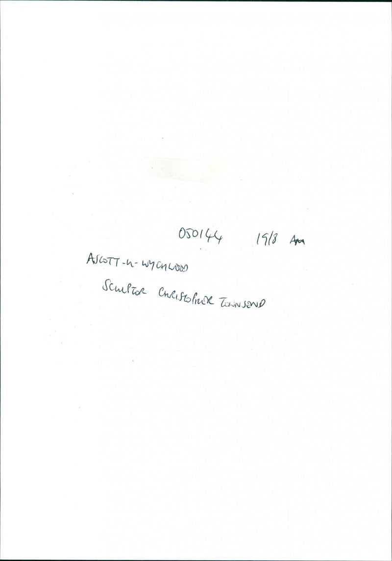 Christopher Townsend - Vintage Photograph