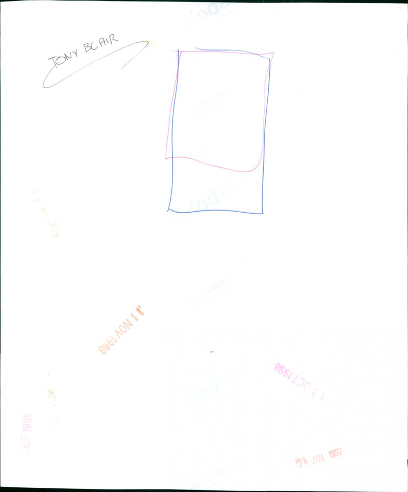 Tony Blair - Vintage Photograph