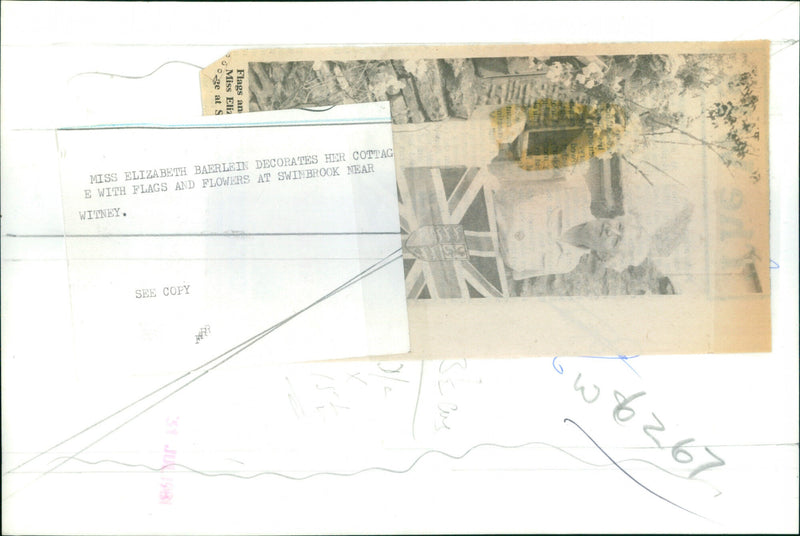 miss Elizabeth baerlein - Vintage Photograph