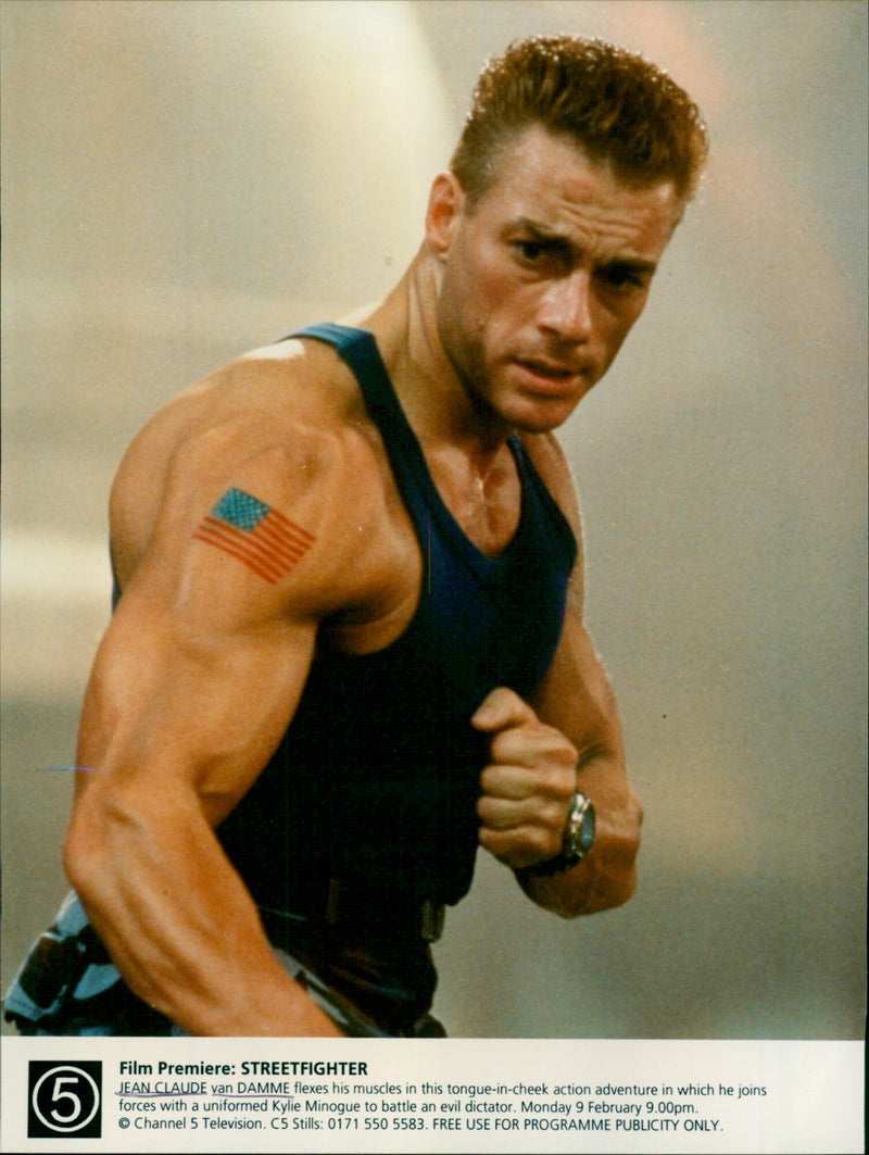 Jean-Claude Van Damme - Vintage Photograph
