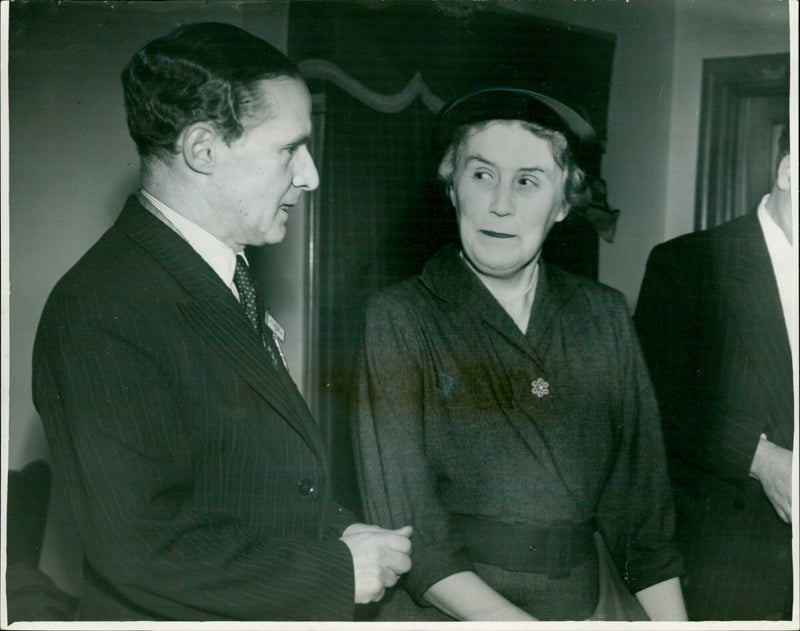 R. I. Gardner and Lady Townsend - Vintage Photograph