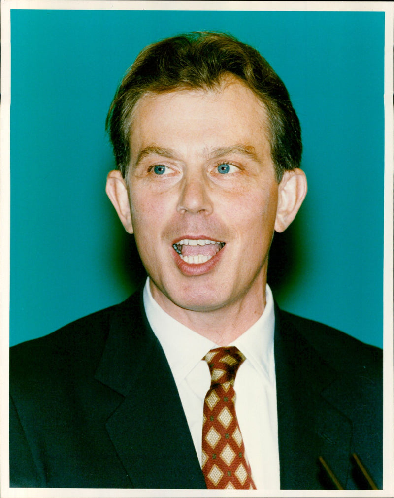 Tony Blair - Vintage Photograph