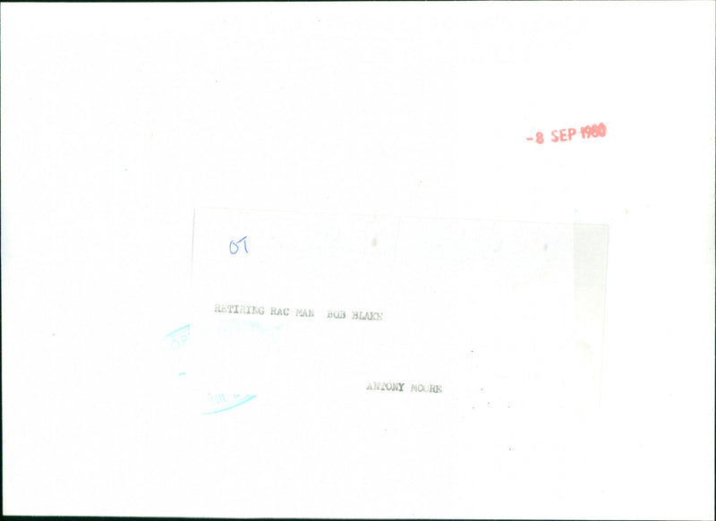 Bob Blake - Vintage Photograph