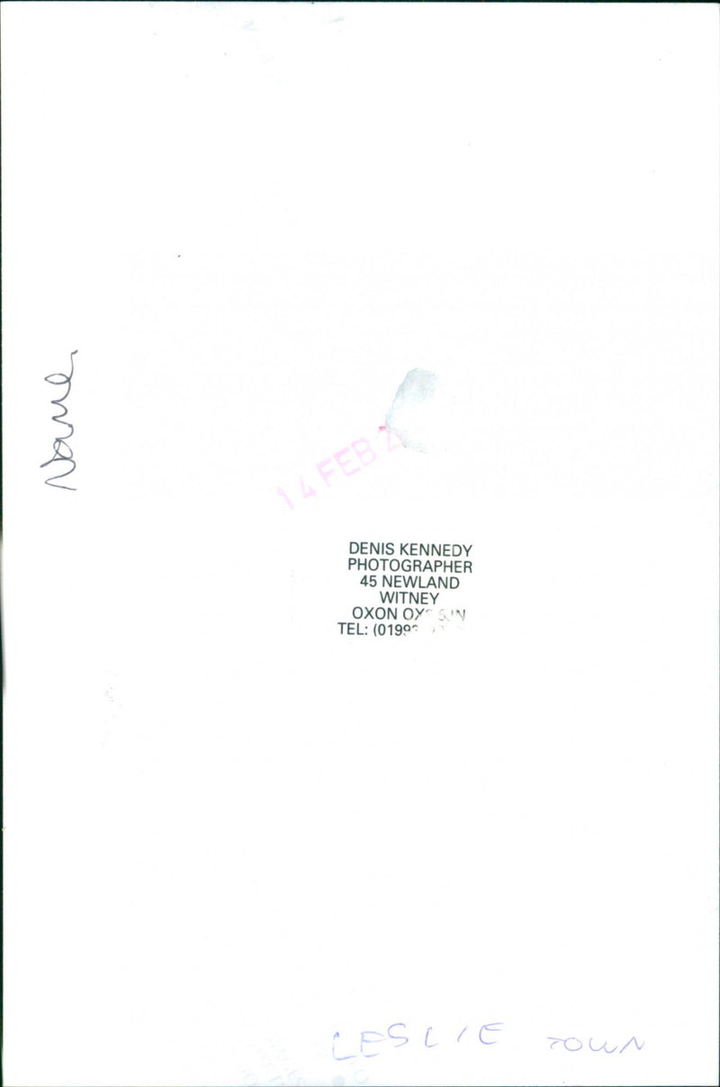 Leslie Town - Vintage Photograph