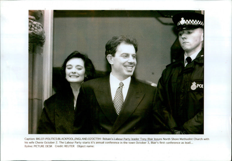 Tony Blair - Vintage Photograph