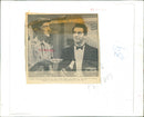 Frankie Vaughan and Ted Lune - Vintage Photograph