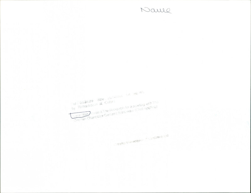 Tony Blair - Vintage Photograph