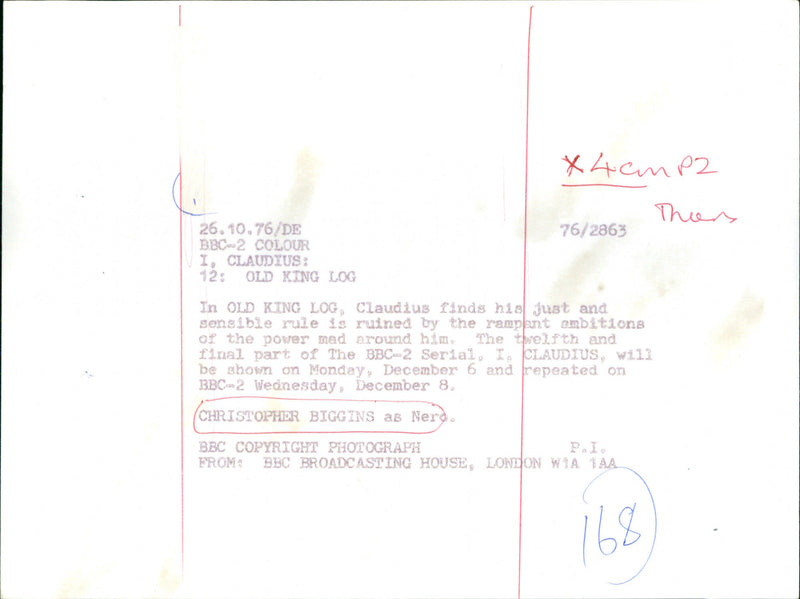 Christopher biggins - Vintage Photograph