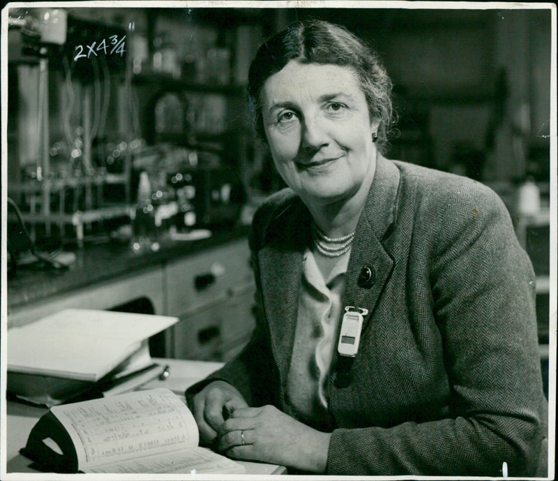 Miss Janet Vaughan - Vintage Photograph