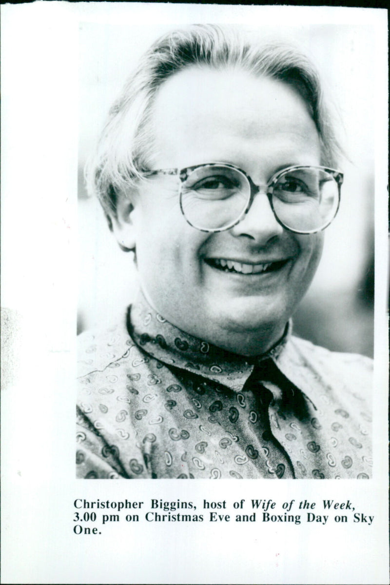 Christopher Biggins - Vintage Photograph