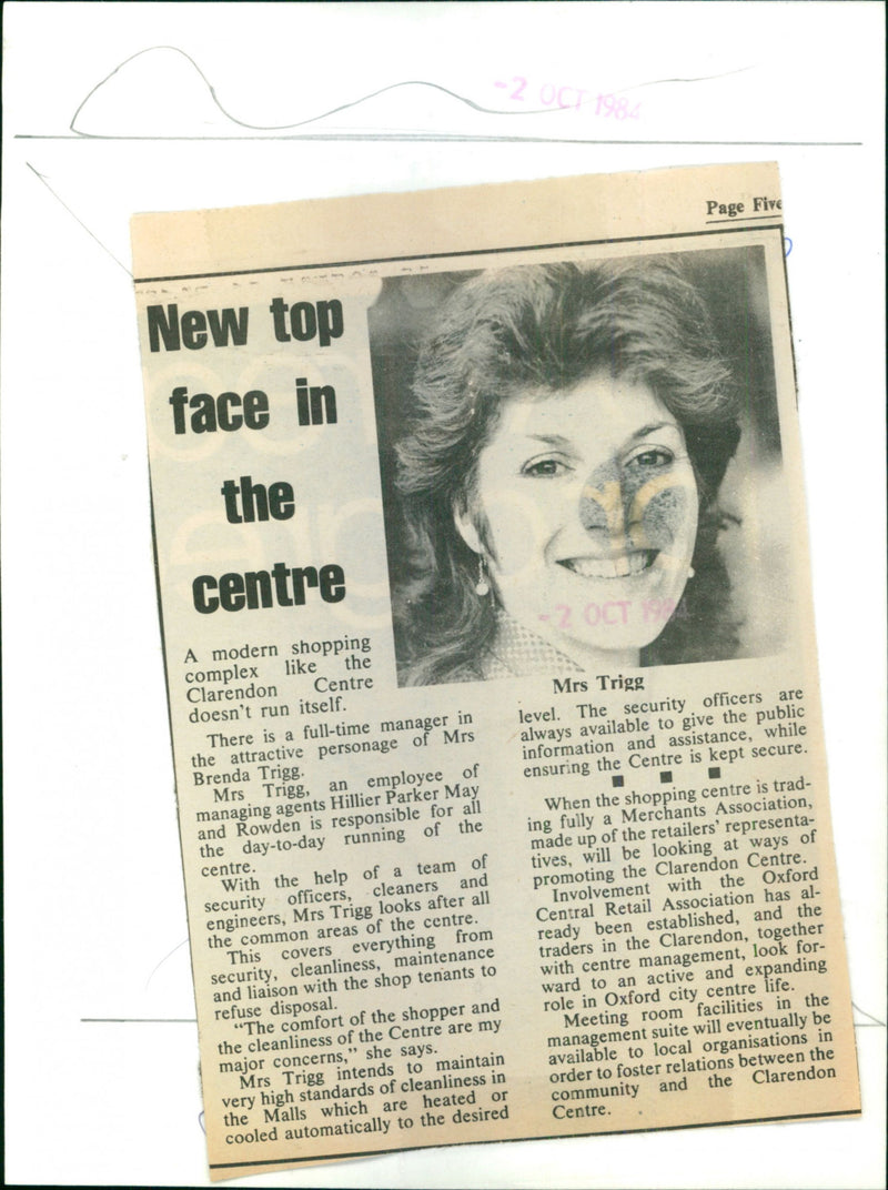 Brenda Trigg - Vintage Photograph