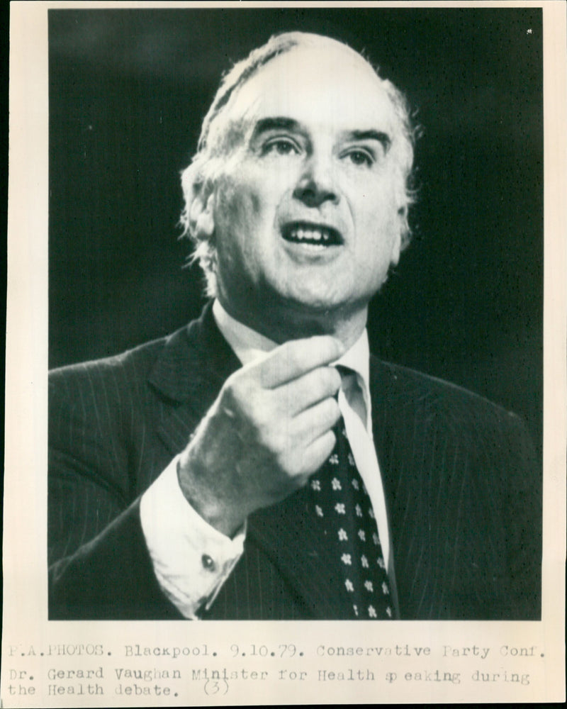 Dr. Gerard Vaughan - Vintage Photograph