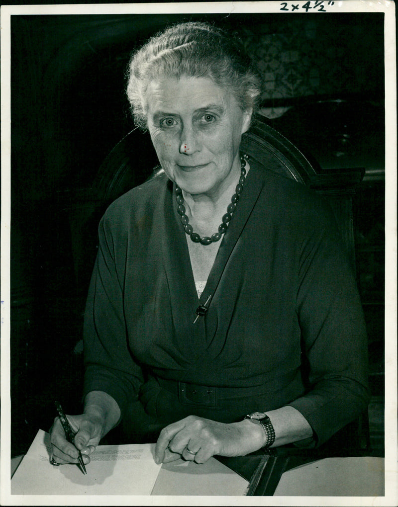 Ald. Lady Townsend - Vintage Photograph