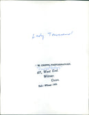 Lady Townsend - Vintage Photograph