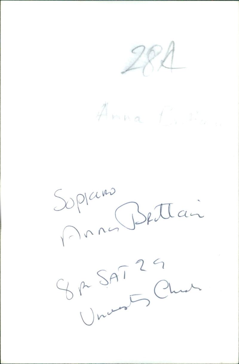 Anna Brittain - Vintage Photograph