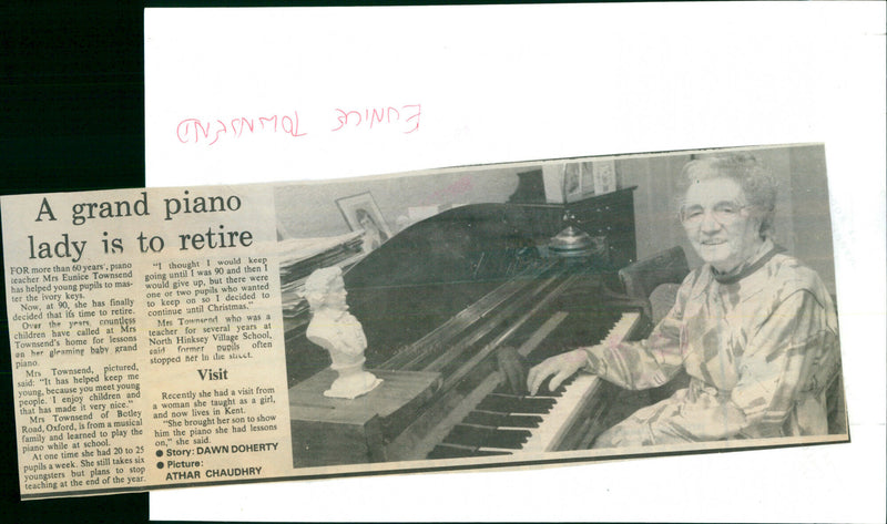 Eunice Townsend - Vintage Photograph