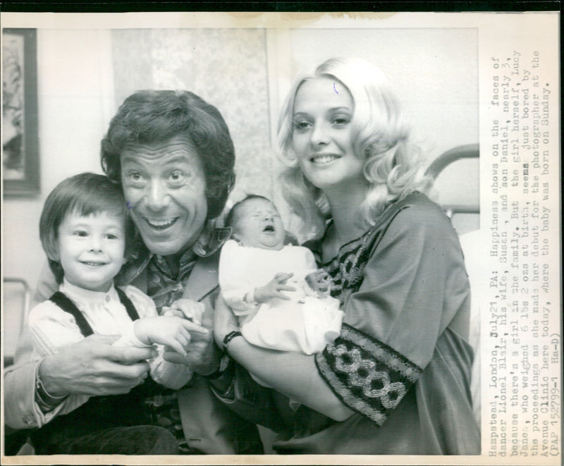 Lionel Blair - Vintage Photograph