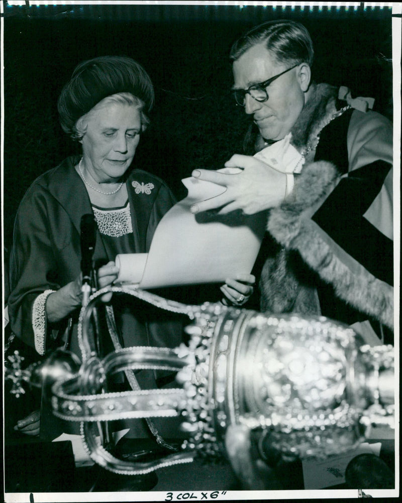 Lady Townsend - Vintage Photograph
