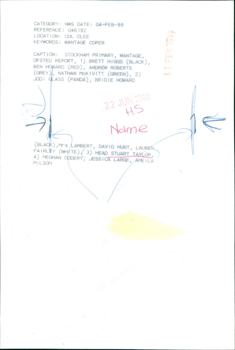 Brett Higgs, Ben Howard, Andrew Roberts, Nathan Mckivitt, Jodi Glass, Bridie Howard - Vintage Photograph