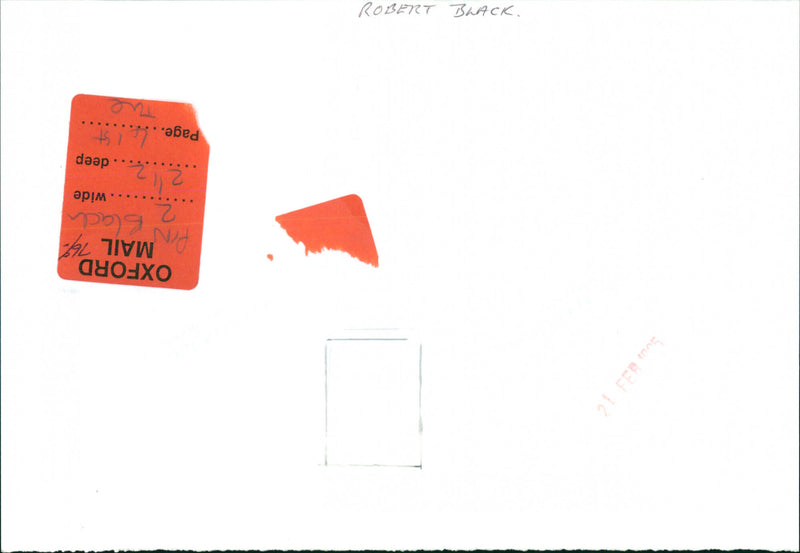 Robert black - Vintage Photograph