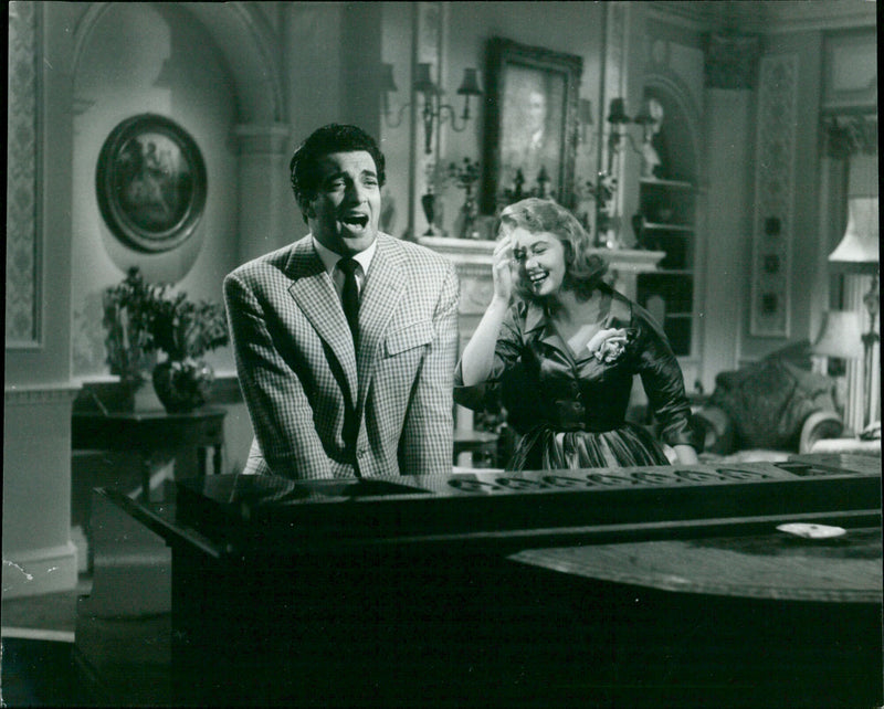 Frankie Vaughan and Janette Scott - Vintage Photograph