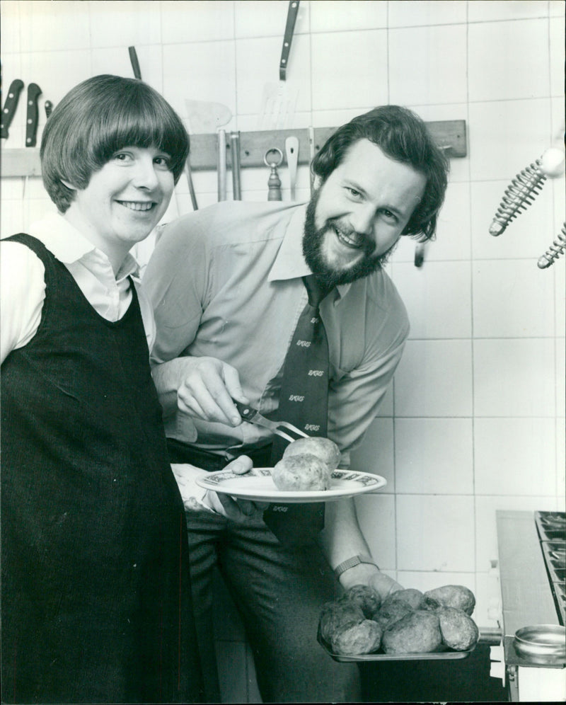 Christine and John Brinkman - Vintage Photograph