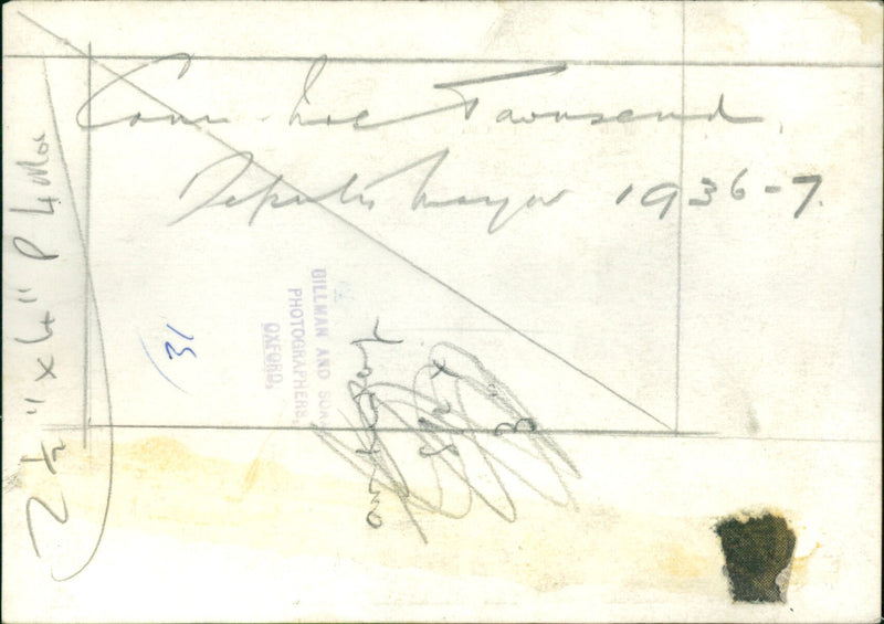 Lady Townsend - Vintage Photograph