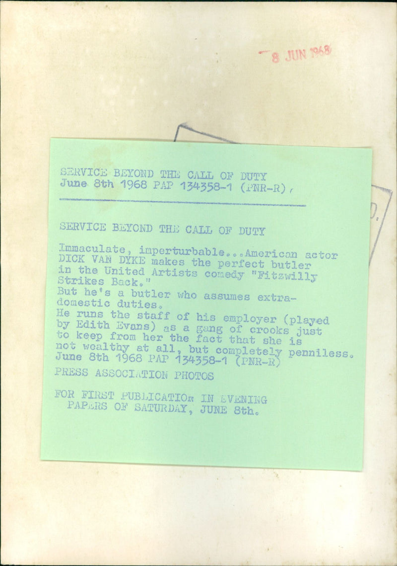 Dick Van Dyke - Vintage Photograph