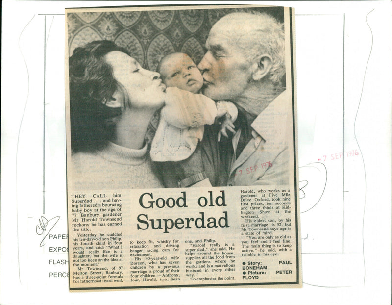 Harold Townsend - Vintage Photograph