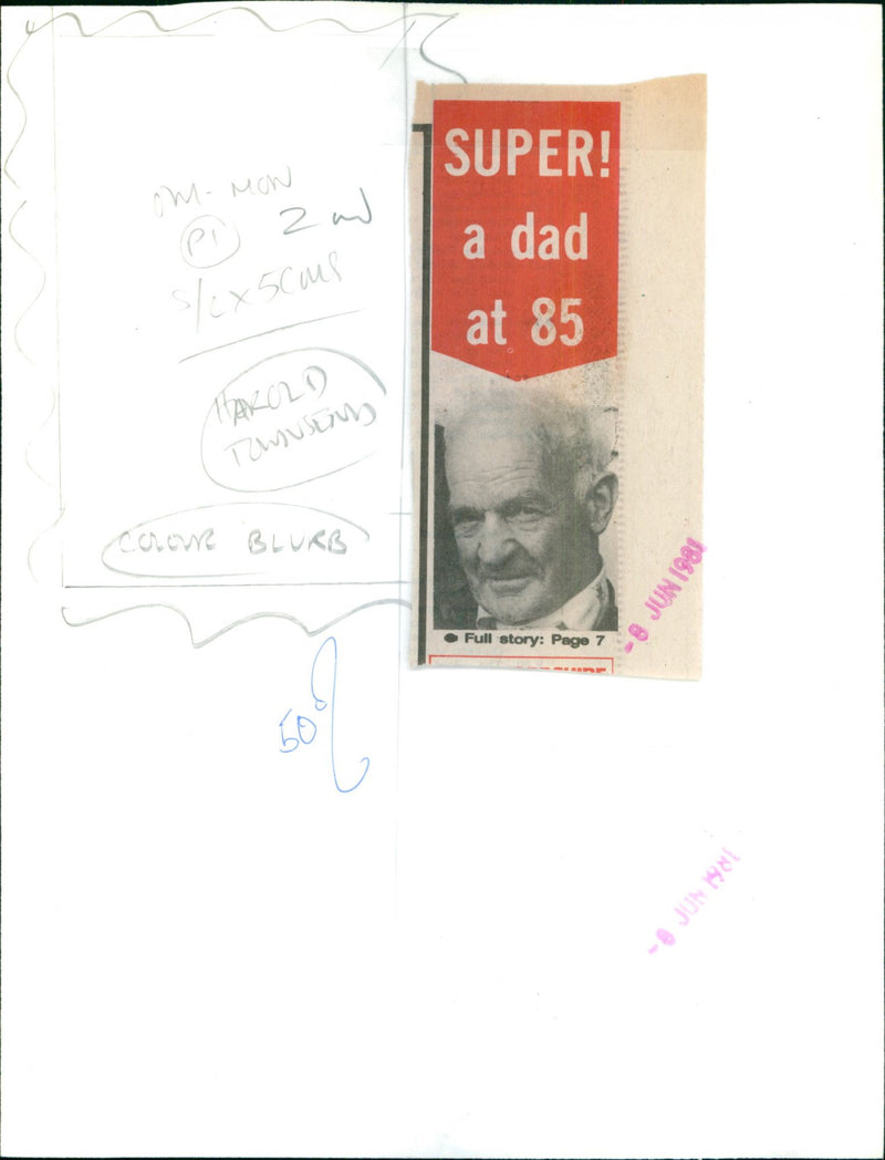 Harold Townsend - Vintage Photograph