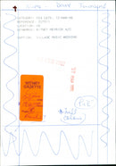 Dave Townsend - Vintage Photograph