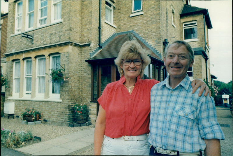 John and Pat Blaok - Vintage Photograph