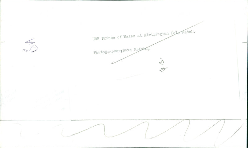 Prince of Wales - Vintage Photograph