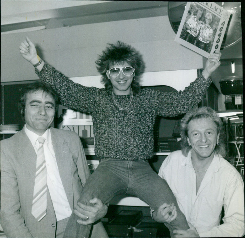 Black Lace, Mike Carter - Vintage Photograph