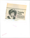 Pauline black - Vintage Photograph