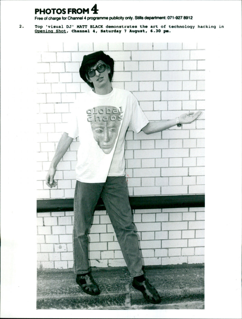 Matt black - Vintage Photograph