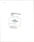 Margaret Thatcher - Vintage Photograph