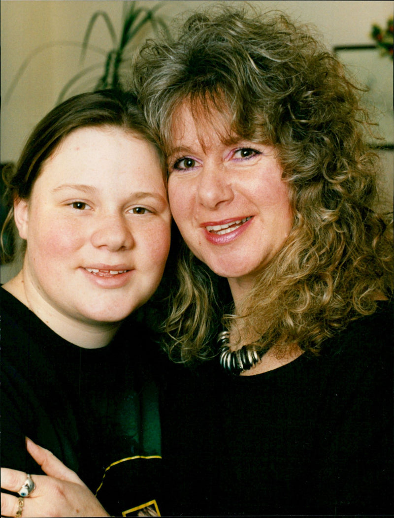 Ann Black and son Martin - Vintage Photograph
