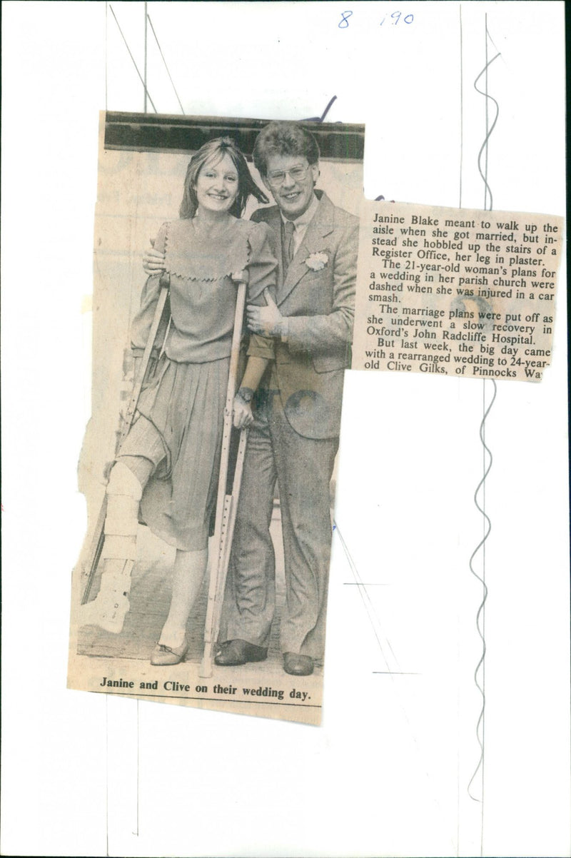 Janine blake, Clive - Vintage Photograph